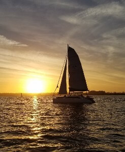 sailing in san diego, sunset cruise san diego